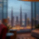 Stunning skyline of Dubai showcasing luxury apartments