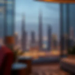 Stunning skyline of Dubai showcasing luxury apartments