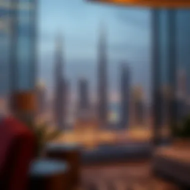 Stunning skyline of Dubai showcasing luxury apartments