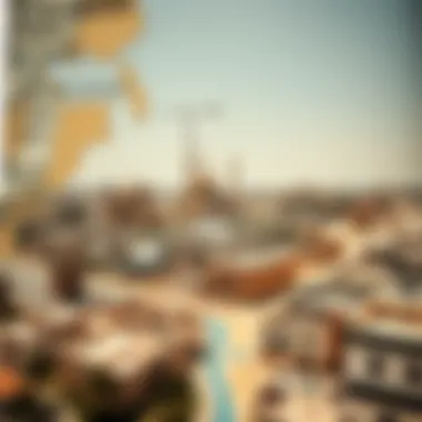 Historic map depicting Al Fahidi's evolution