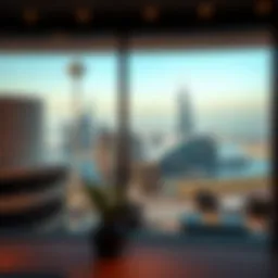 Overview of Dubai's skyline showcasing modern architecture