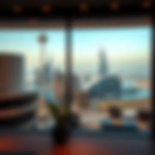 Overview of Dubai's skyline showcasing modern architecture