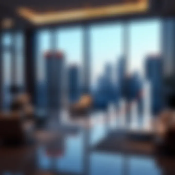 Real Estate Market Trends in Dubai Market trends graph indicating the growth of real estate investments in Dubai