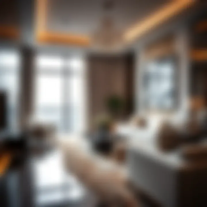 Luxurious Interior Design of an Apartment in the Ansar Building Luxurious interior design of an apartment in the Ansar Building