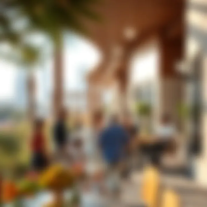 Community Life at Aveline Residences Vibrant community life and outdoor spaces in Aveline Residences