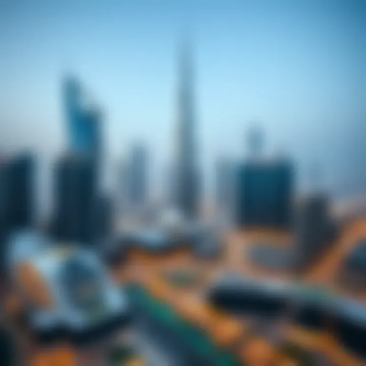Dubai Skyline: The New Era of Luxury Real Estate A panoramic view of Dubai's skyline highlighting luxury real estate developments.