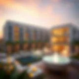 Stunning architectural view of Bloom Living