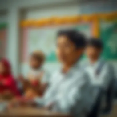 Celebrating Diversity in Education Students participating in a cultural event at school