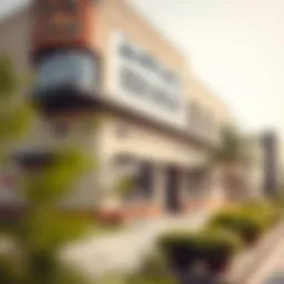 Exterior view of a British curriculum school in Al Nahda