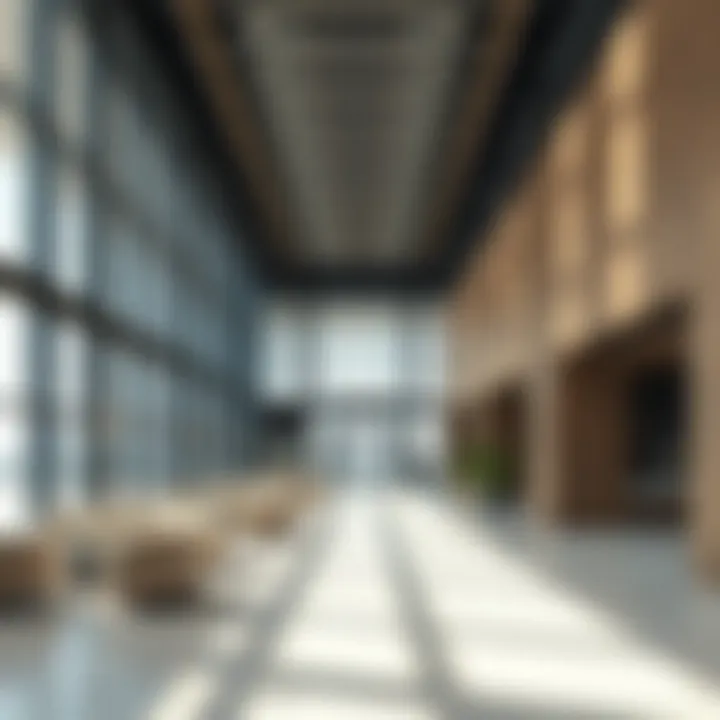 Interior shot highlighting the innovative design and spacious layout of Brookfield Place