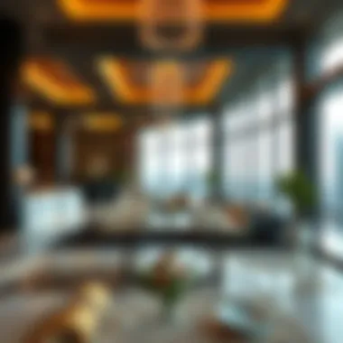 Luxurious amenities offered at برج الفخامة الشارقة
