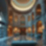 Stunning architectural design of برج الفخامة الشارقة