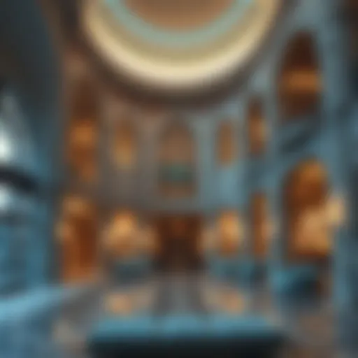 Stunning architectural design of برج الفخامة الشارقة