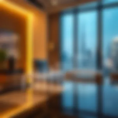Graph showing market trends in Dubai real estate