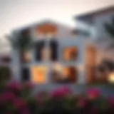 Exterior view of Caya at Arabian Ranches 3 showcasing modern architecture