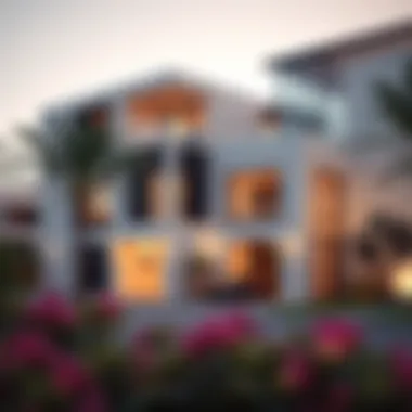 Modern Architectural Elegance of Caya Exterior view of Caya at Arabian Ranches 3 showcasing modern architecture