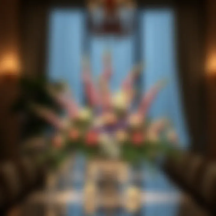 Stunning floral arrangements for anniversary celebrations