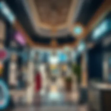 Vibrant shopping atmosphere within Circle Mall
