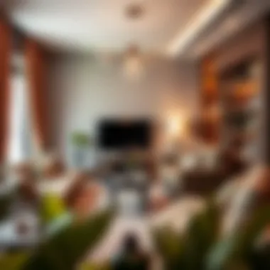 Cozy Living Space in Studio Flat A cozy living space in a studio flat