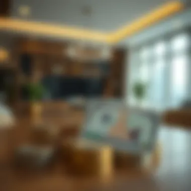 Visual representation of currency exchange rates