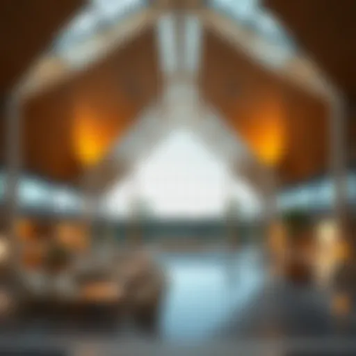 Modern Architectural Marvel of the Community Center Architectural design of the Damac Hills Community Center