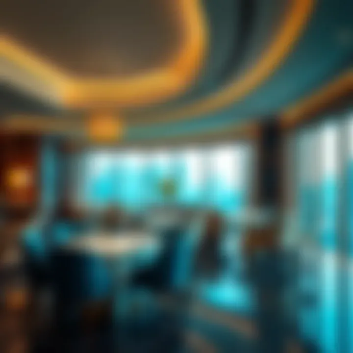 Elegant Dining Experience at Damac Paramount Hotel Elegant dining area with exquisite culinary offerings