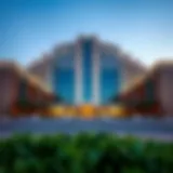 Stunning exterior view of Damac Paramount Hotel showcasing architectural brilliance