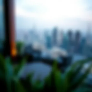 Skyline View from Rooftop Terrace Breathtaking skyline view from the rooftop terrace