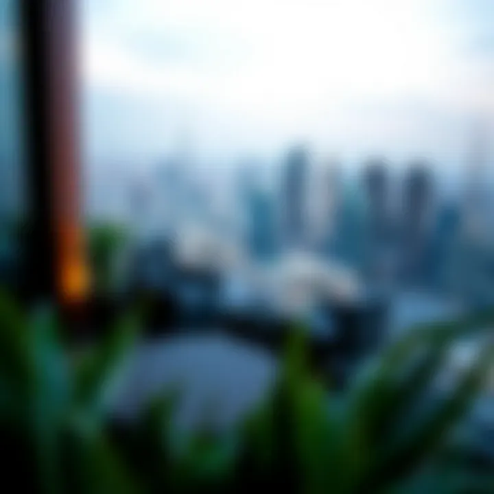 Skyline View from Rooftop Terrace Breathtaking skyline view from the rooftop terrace
