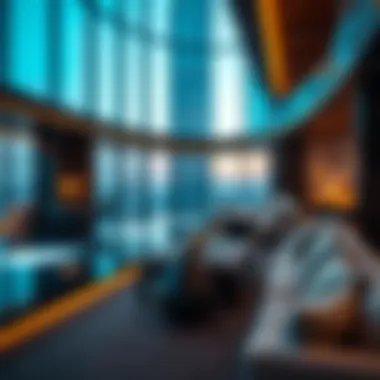 The luxurious amenities available at Dec Tower for residents