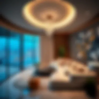 Modern Luxury Living in Dubai Luxurious apartment interiors reflecting modern design trends