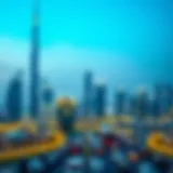Stunning skyline view of Dubai showcasing iconic architecture