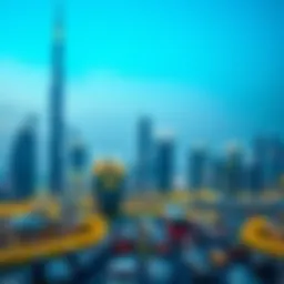 Stunning skyline view of Dubai showcasing iconic architecture