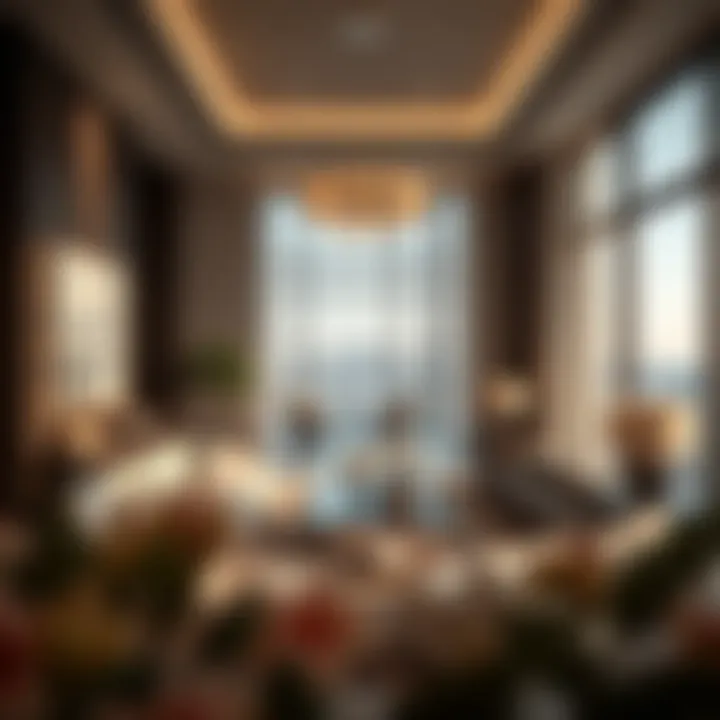 Sophisticated Interiors of Bay’s Edge Elegant interior spaces within Bay’s Edge