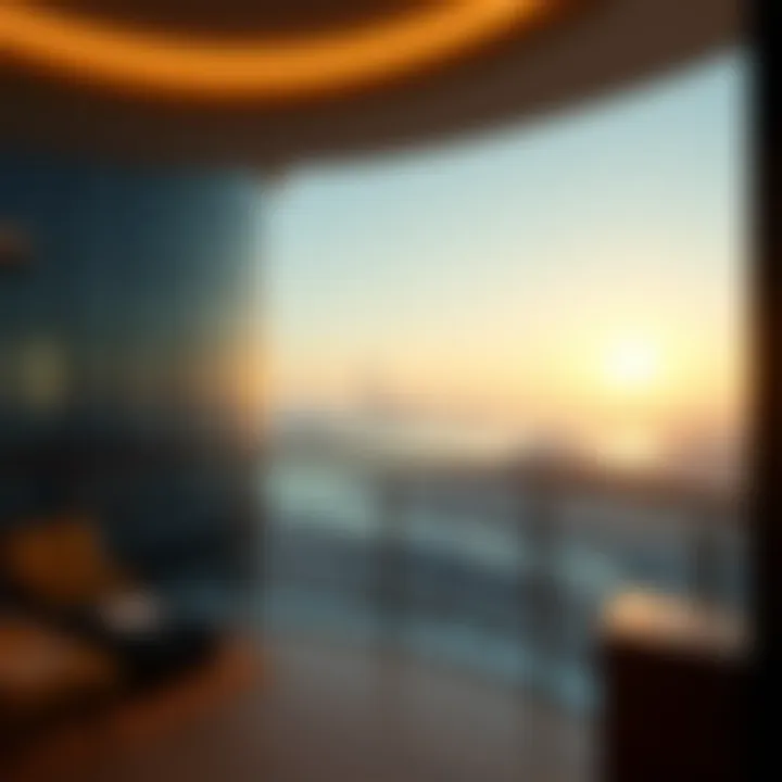 Breathtaking View from Bay’s Edge Panoramic view of Bay’s Edge and the surrounding area