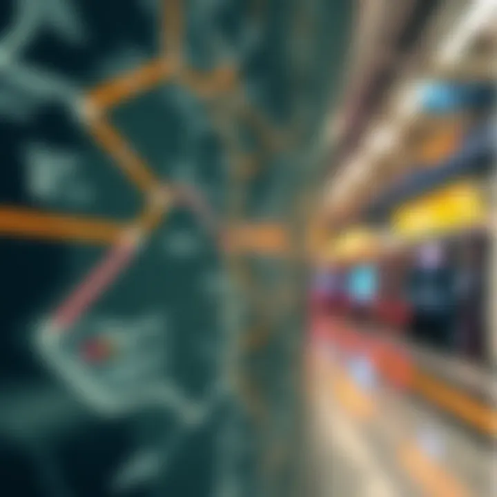 Comprehensive Dubai Metro Network Map A map of the Dubai Metro network highlighting its extensive reach.