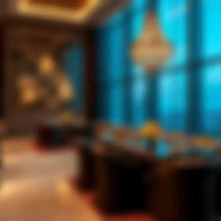 Luxury Lifestyle Amenities in Emaar Projects An illustration highlighting the luxurious lifestyle amenities of Emaar's new developments