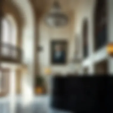 Interior Features of the Saleh Building Interior features of the Saleh Building highlighting its historical elements