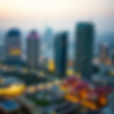 Economic Growth and Zoning Laws Illustration of economic growth influenced by zoning laws