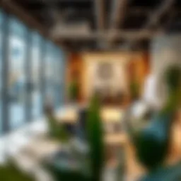 A modern office space showcasing affordability in Dubai