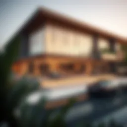 Modern architectural design of Ahad Residences showcasing luxury living.