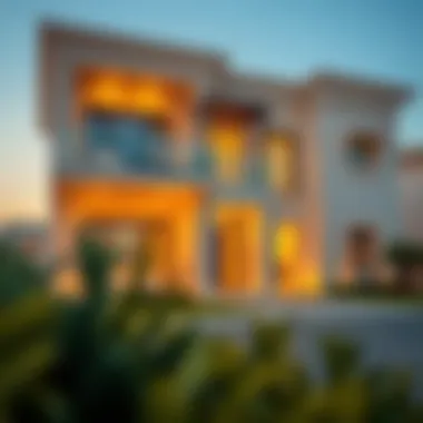 Elegant Villas in Al Jubail Island Luxurious villas and modern architecture within Al Jubail Island community