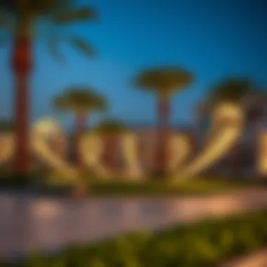 Lifestyle Amenities in Al Markaziyah West Lifestyle amenities in Al Markaziyah West, including parks and recreational spaces