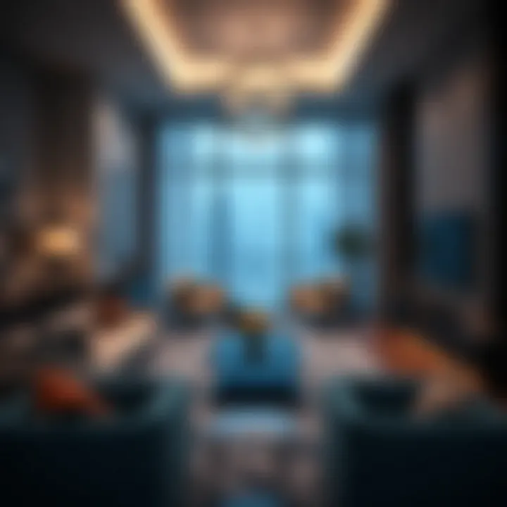 Modern Living Spaces in Al Rashidiya Luxurious apartment interiors in Al Rashidiya reflecting contemporary style
