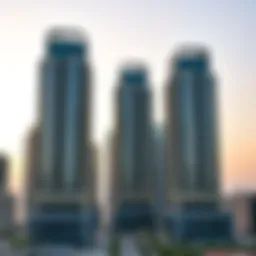 Stunning skyline view of Al Rashidiya showcasing modern architecture