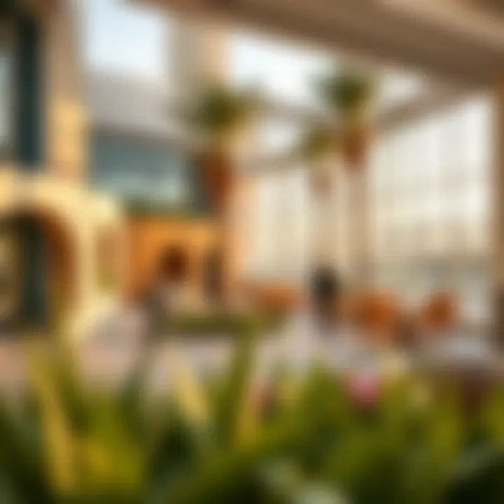 Lifestyle Amenities and Community in Al Zorah City Modern lifestyle amenities in Al Zorah City highlighting community engagement