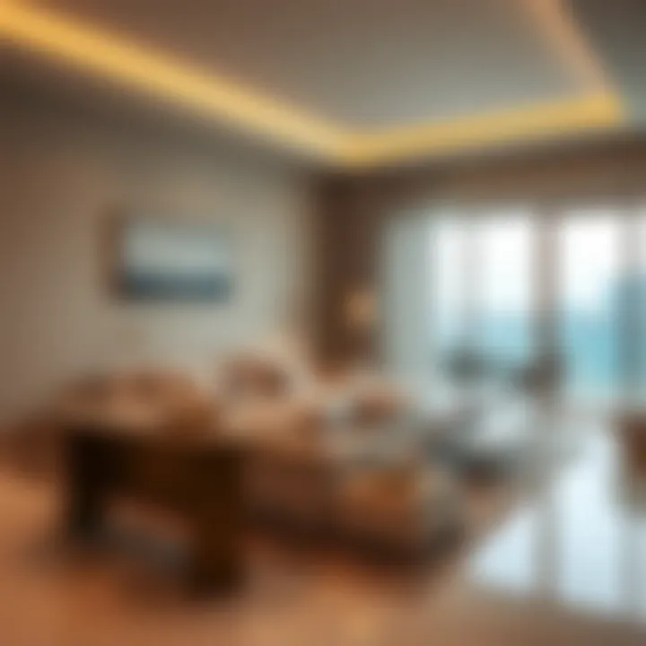 Elegant Living Spaces in Apricot Towers Luxurious interiors of a residential unit in Apricot Towers