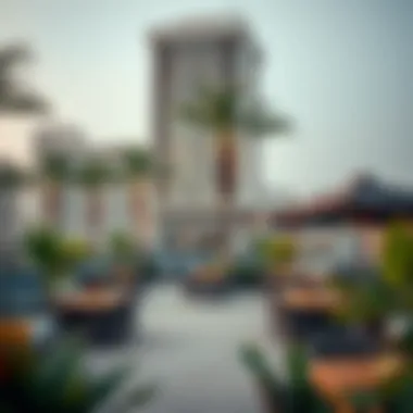 Charming outdoor spaces within Bay Square