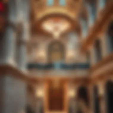 Architectural Details of برج الياسمين Architectural details highlighting the unique design of برج الياسمين