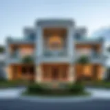 Architectural Brilliance of Bvlgari Villa Exterior view of Bvlgari Villa showcasing its architectural brilliance